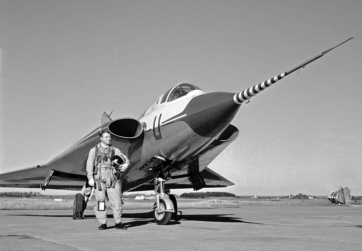 Jaktplan | Saab Draken