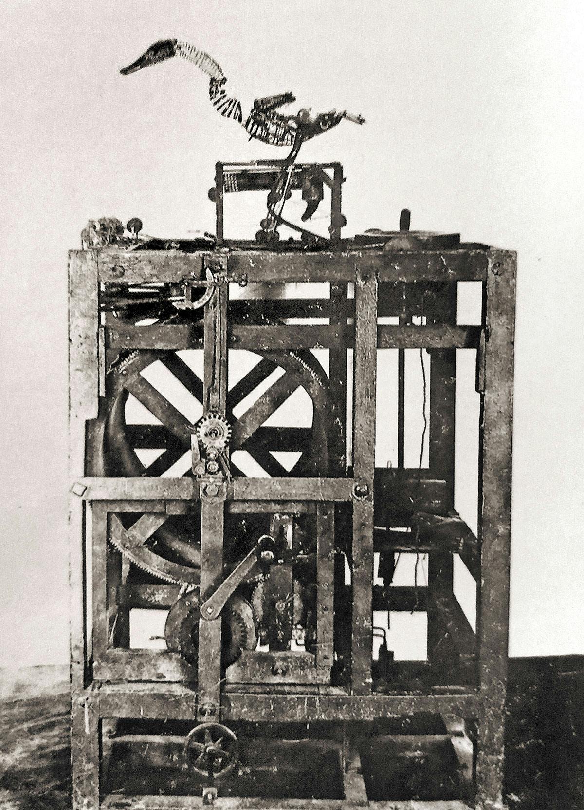 Vaucansons mekaniska anka | Robothistoria