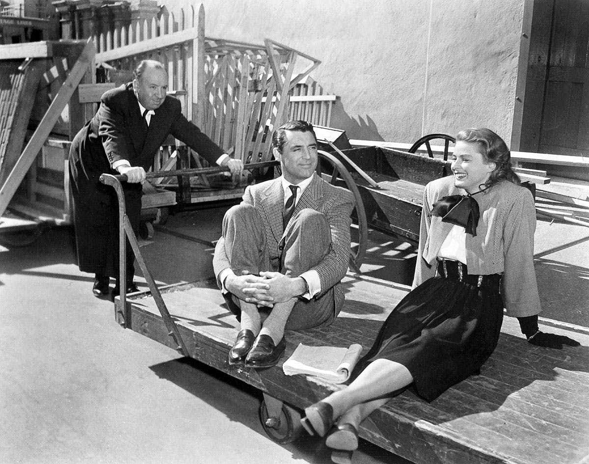 Hitchcock-Grant-Bergman Hitchcock-Grant-Bergman