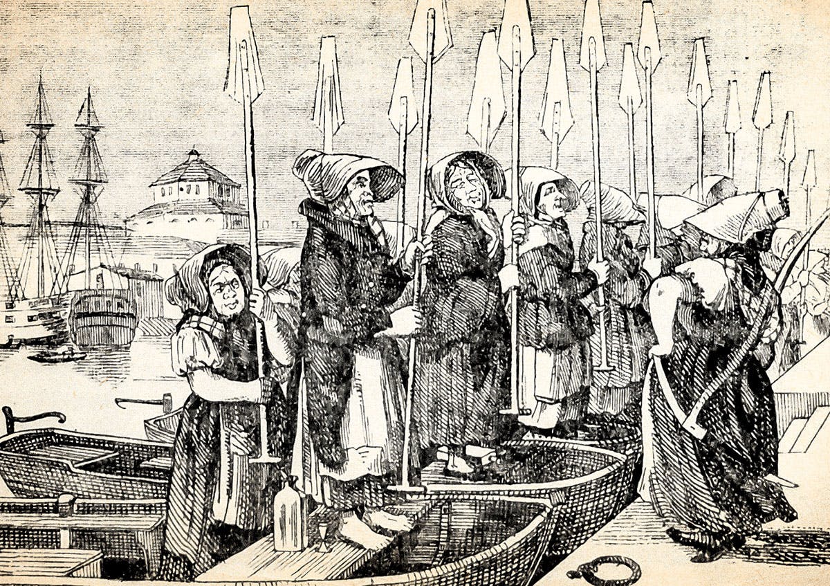 Utdöda yrken från förr, roddarmadamaren.