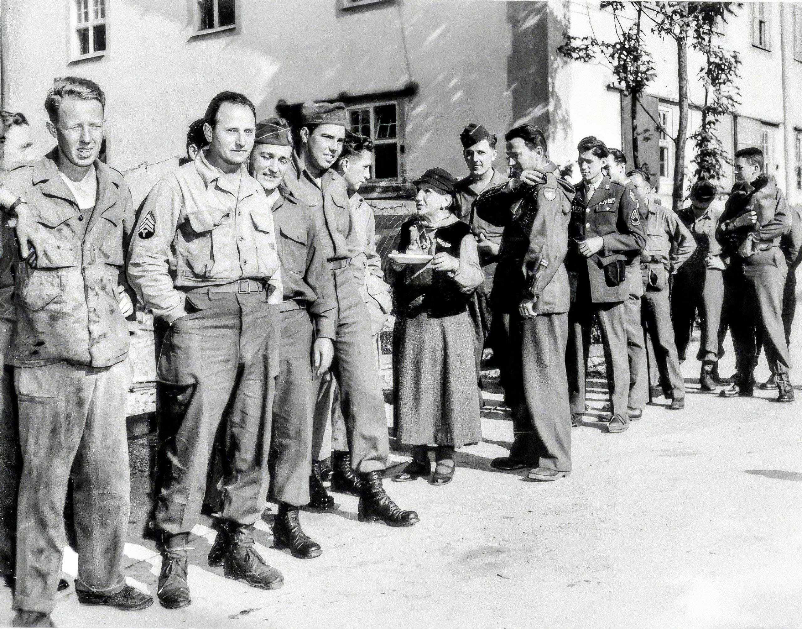 steins Gertrude Stein att bli en favorit för amerikanska soldater.