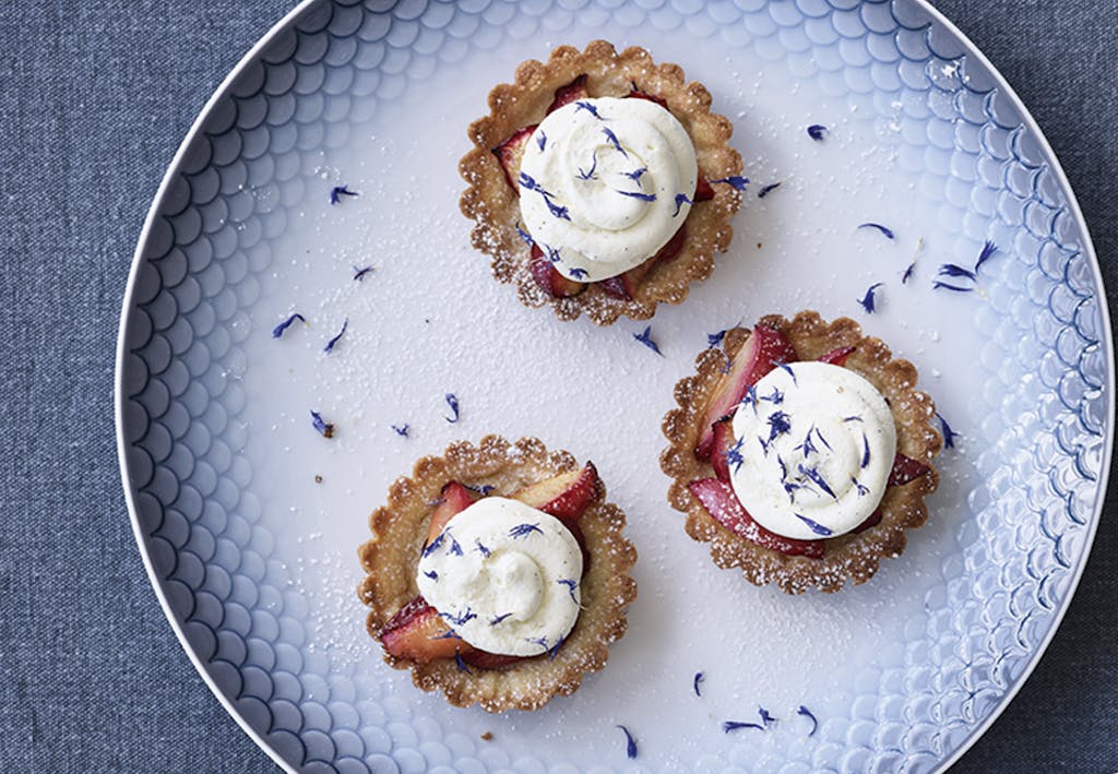 pruimengebakjes met mascarponecreme