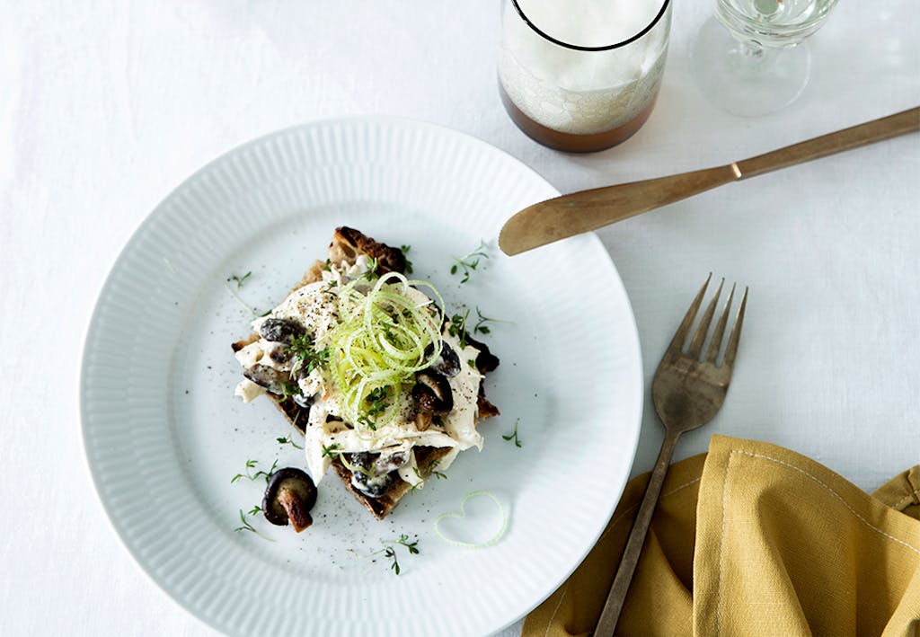 zuurdesem lunch sandwich kipsalade shiitake tuinkers bier