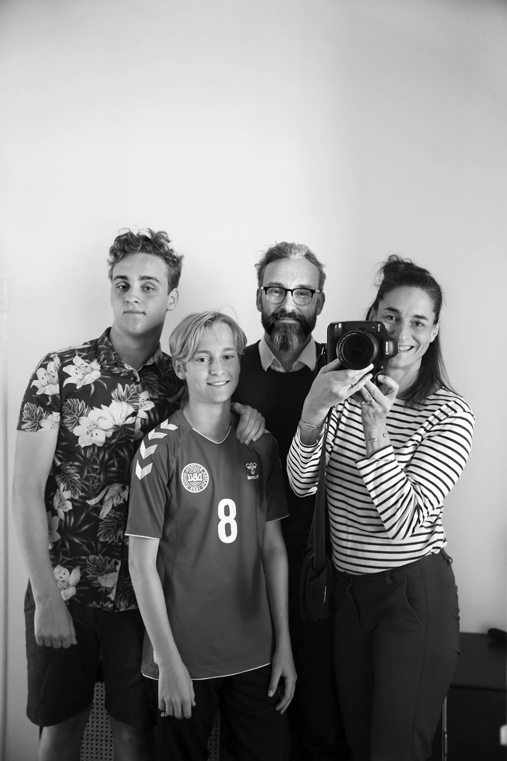 Sif Meincke, Ole Birk Olesen en familie.