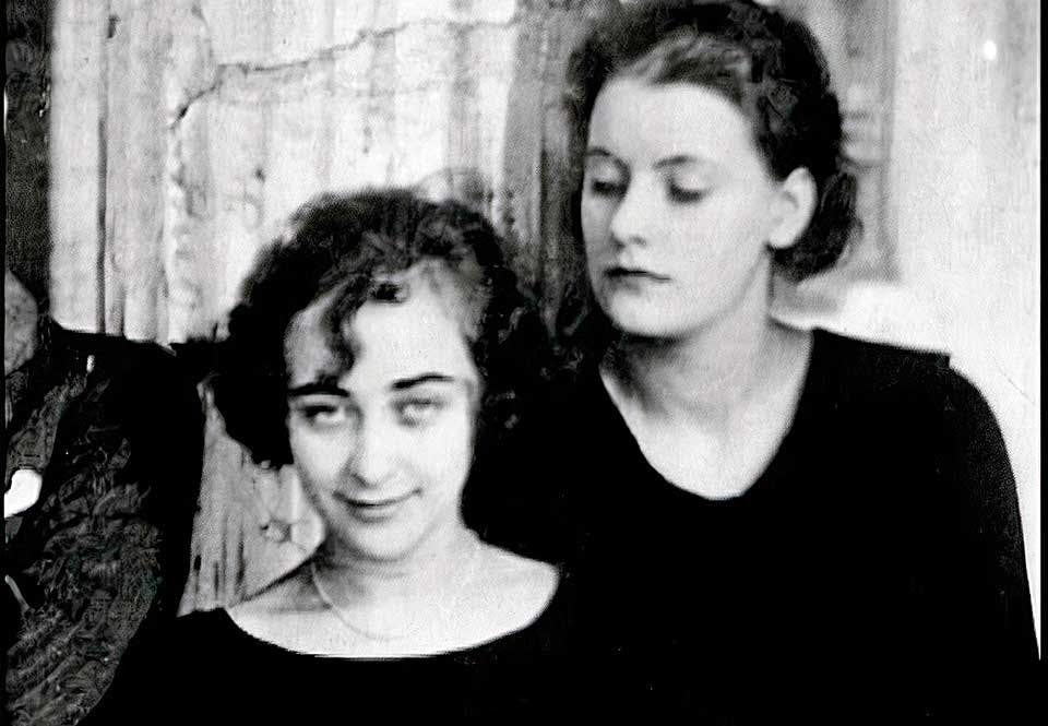 Mimi Pollak och Greta Garbo