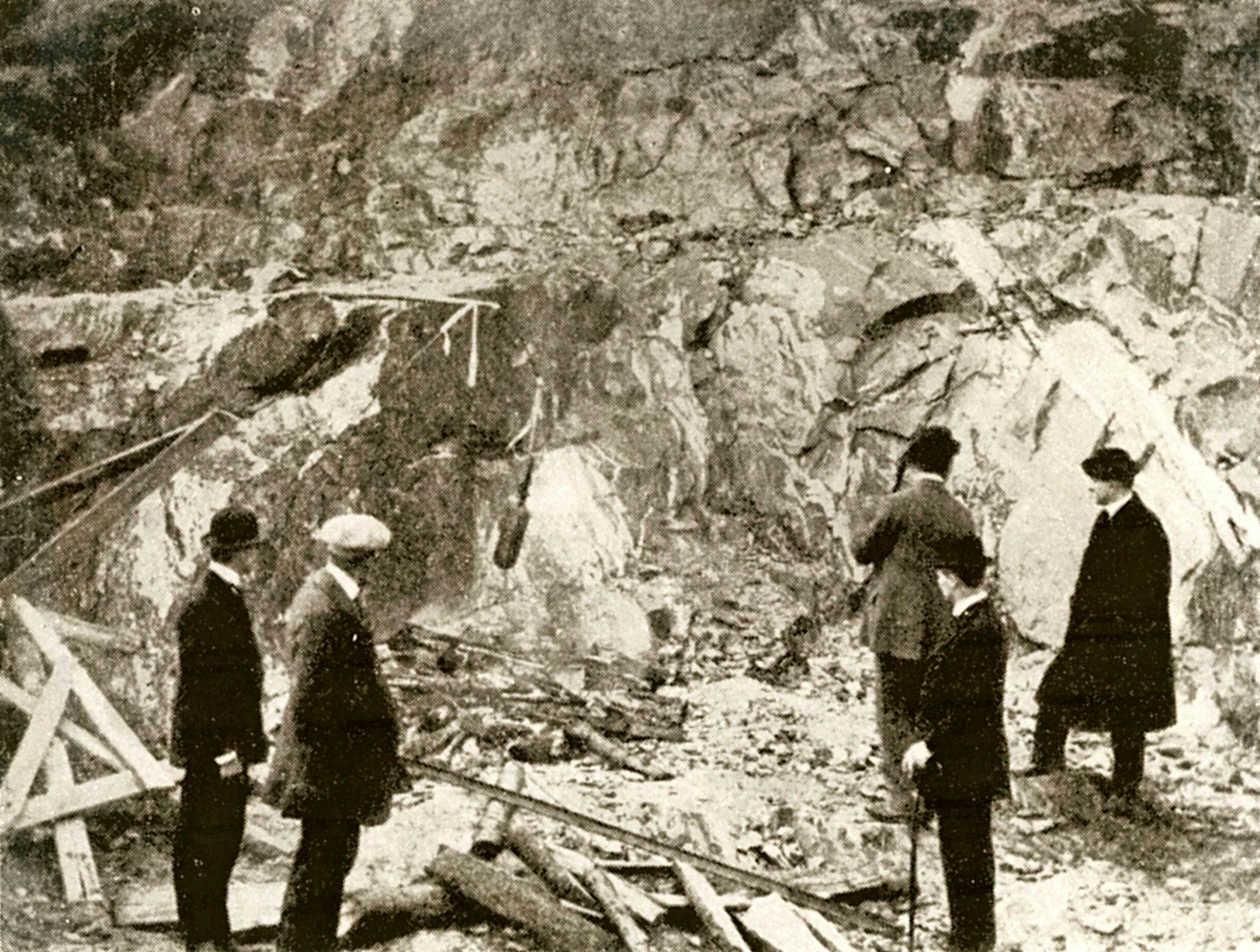 En bild tagen minuter före olyckan som kostade Dalén synen