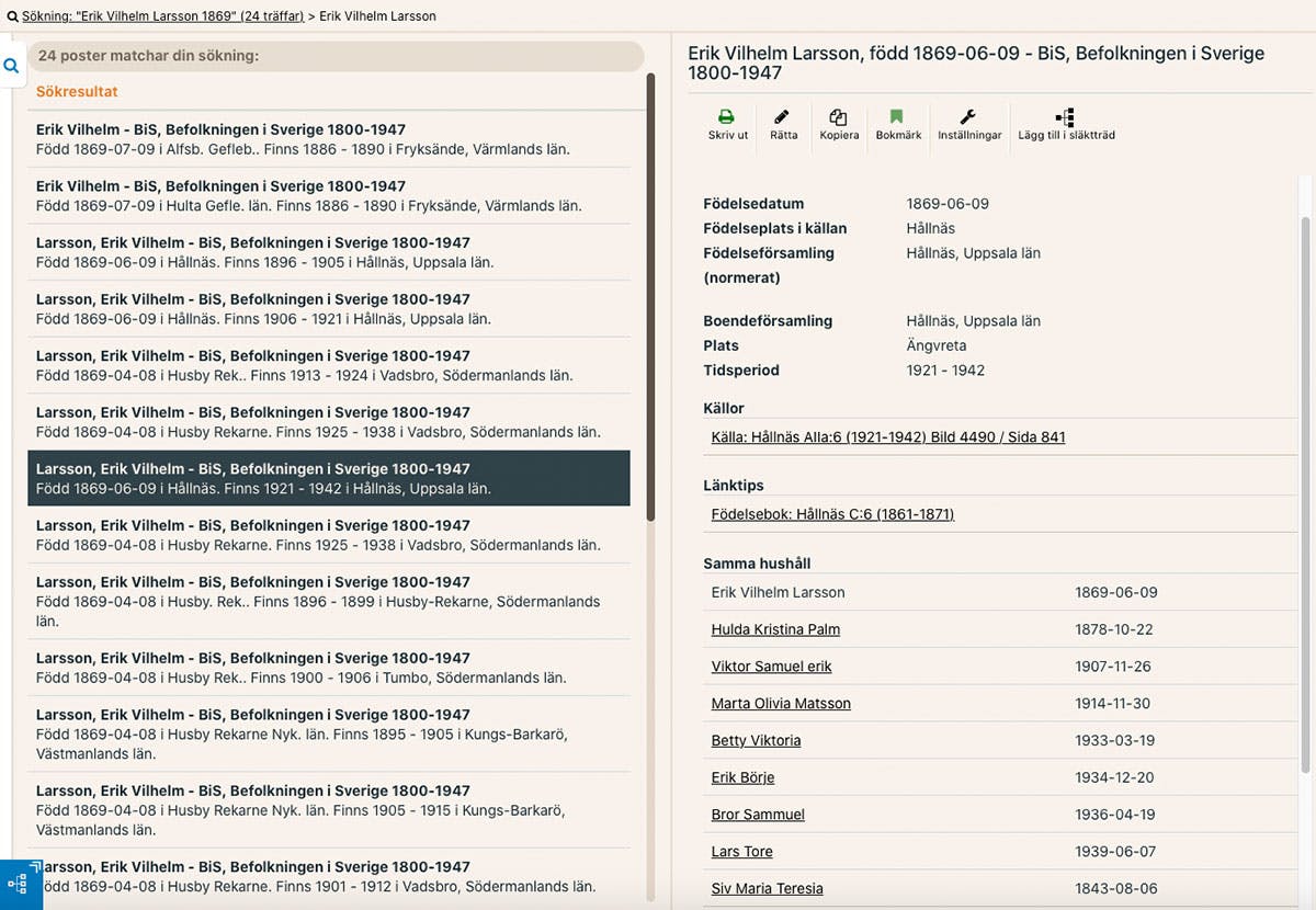 Slaktforskning | Intervjua slaktingar