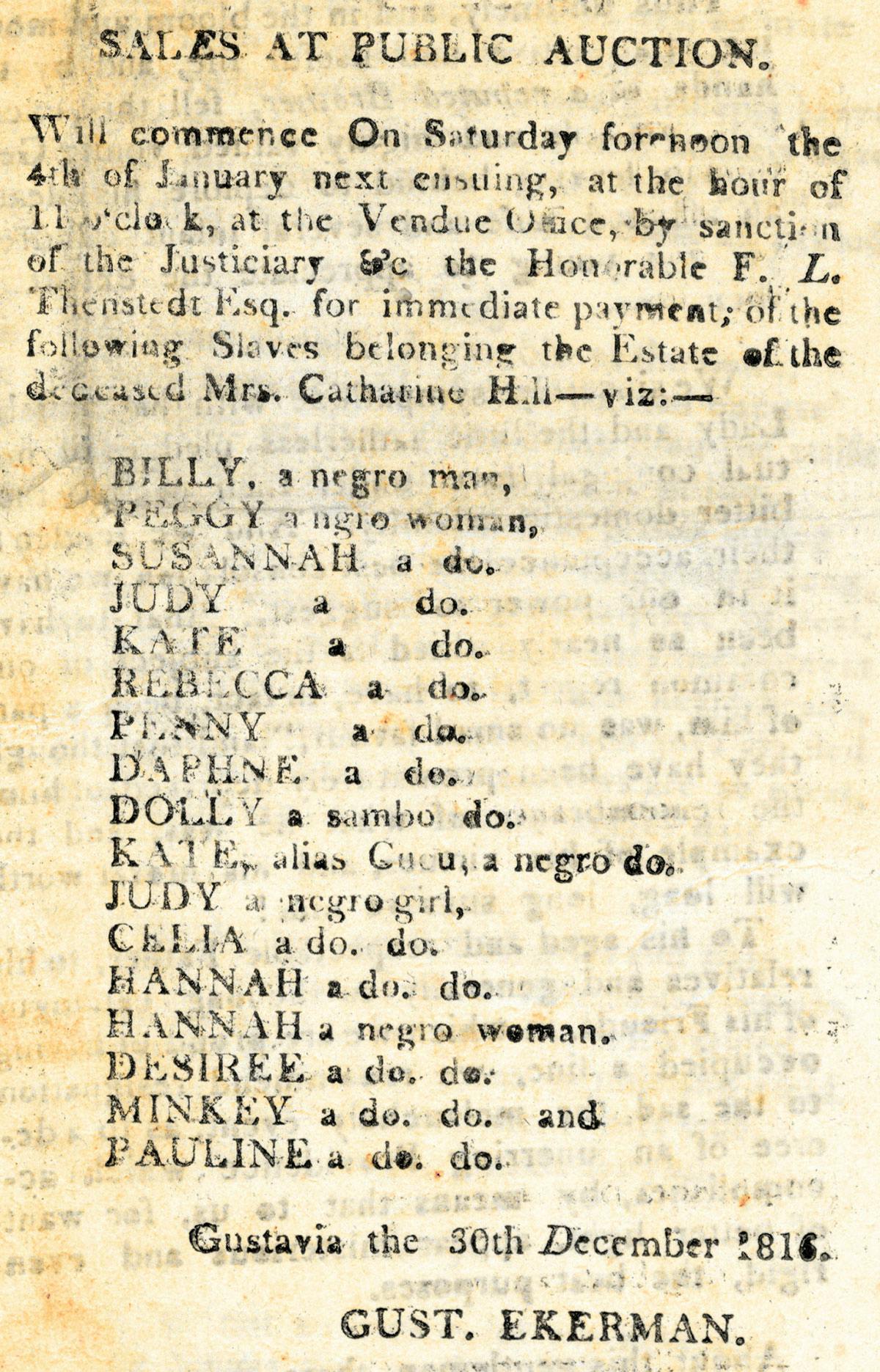 Slavhandel kolonialhistoria