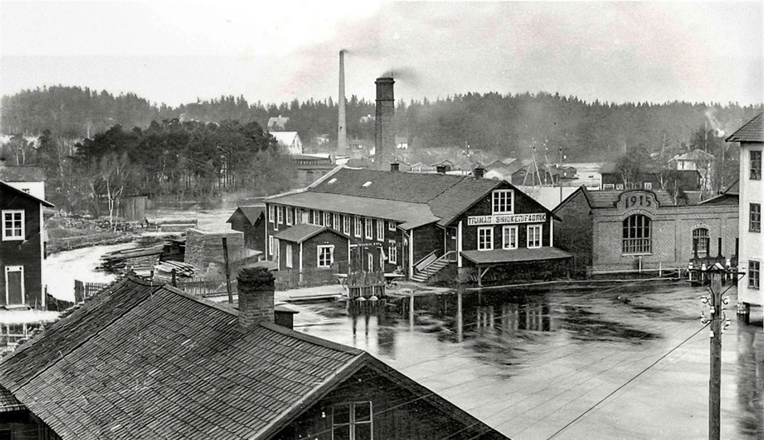 Björn Afzelius farfar arbetade i Tranås väveri.