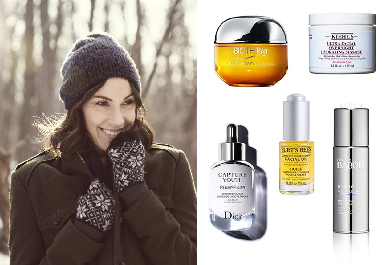 tørr hud, vinterkremer til ansiktet, serum, oljer, vinterpleie, hud som flasser, rød hud, atopisk eksem