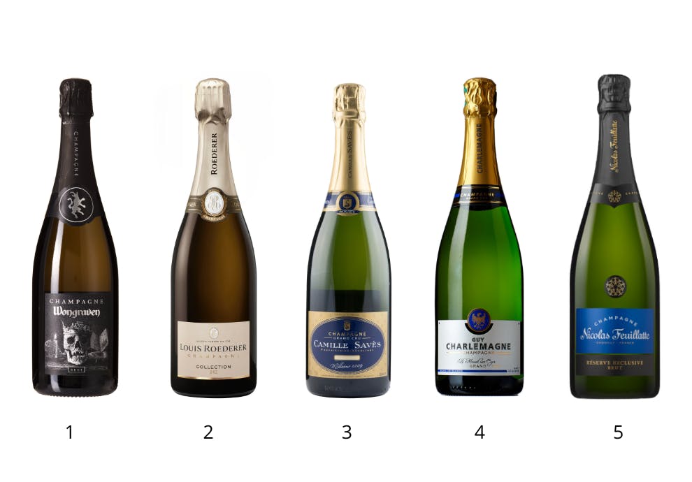 1 champagne anbefalinger