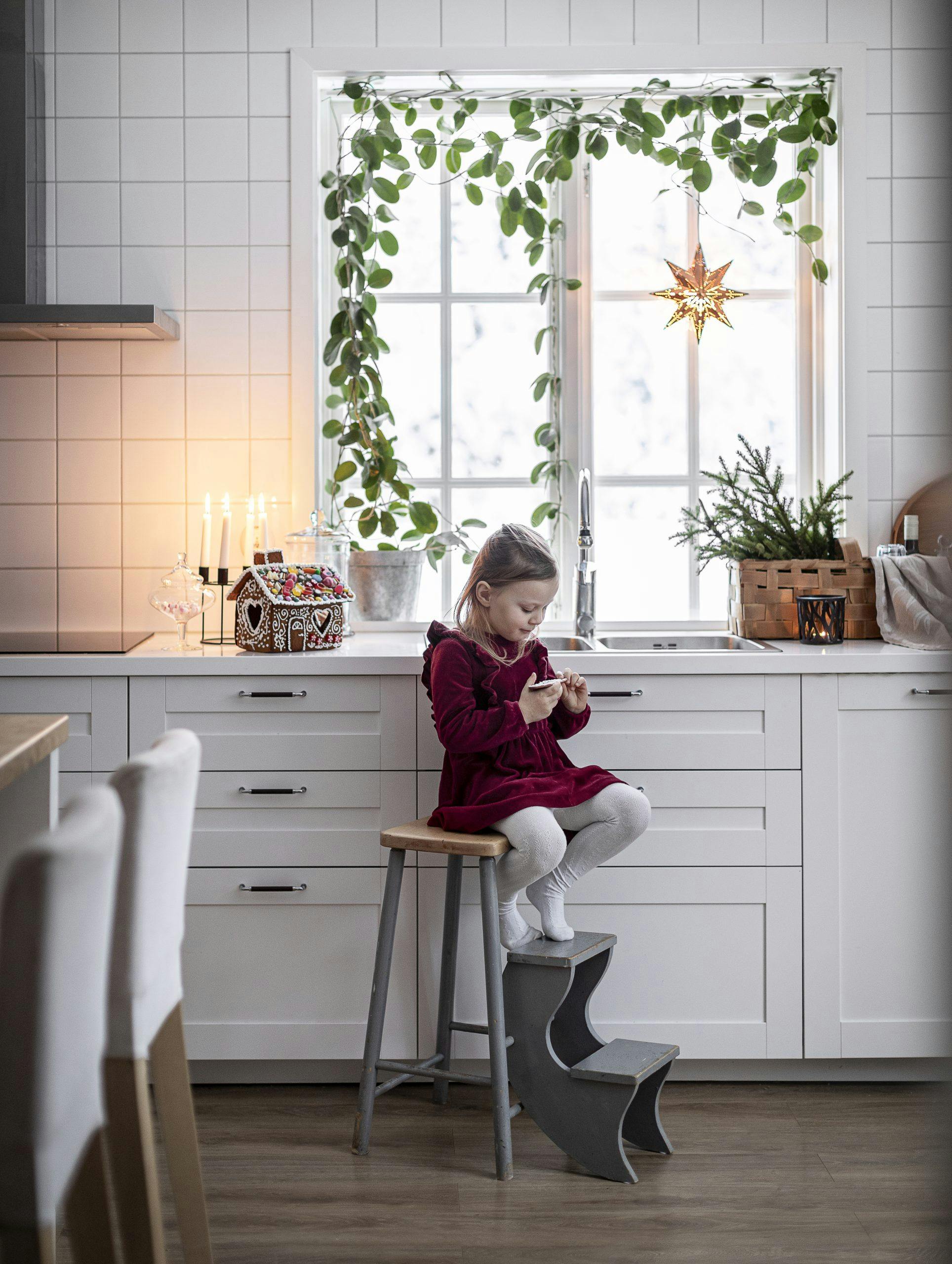 Julestemning på kjøkkenet