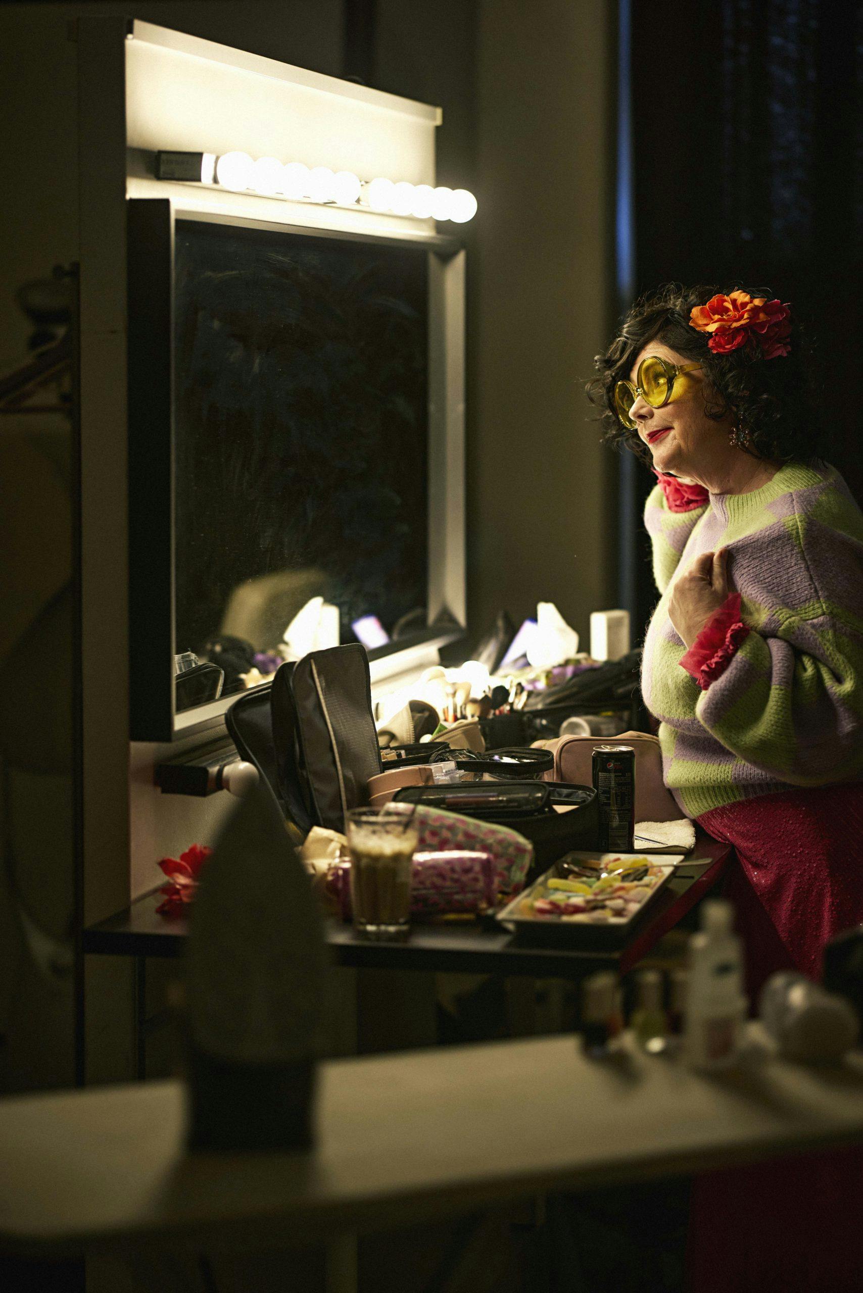 2022 10 09 tara koht 0542 Christine Koht på scenen