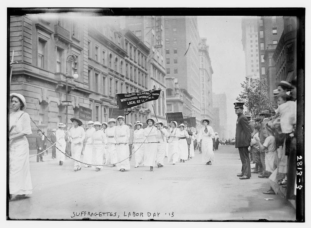 4138080959 d2e86c1686 b Suffragetter USA hvit Labour Day 1913