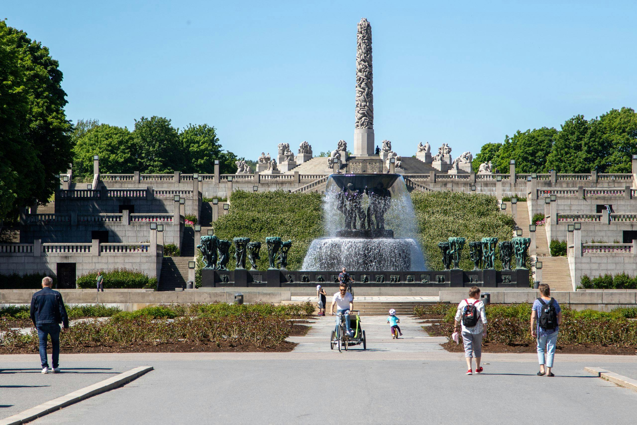 Frognerparken sommer
