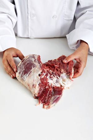 Utbeining av lammelår