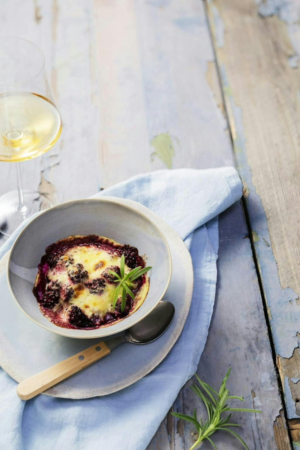 Bjørnebær dessert nyttår