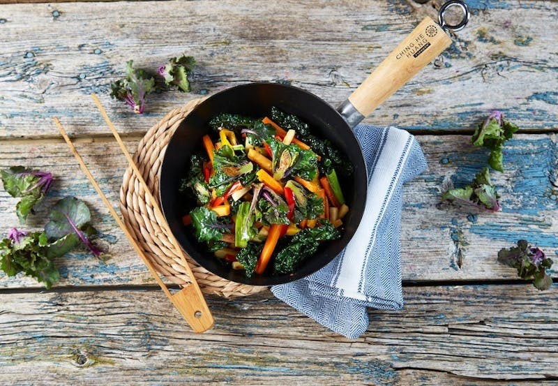 Grønnsakswok enkelt og rask