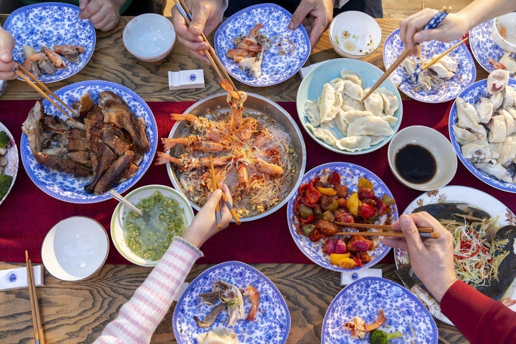 Kinesisk nyttårsmat