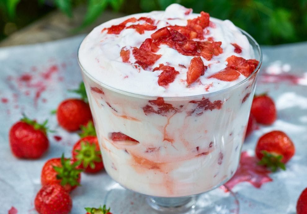 Jordbær dessert