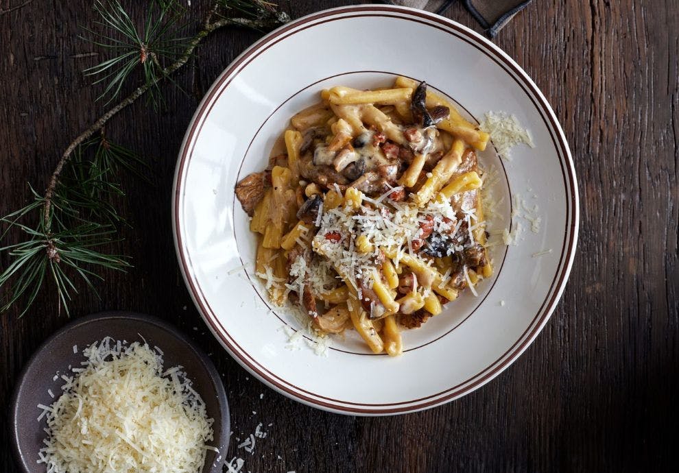 Sopp pasta