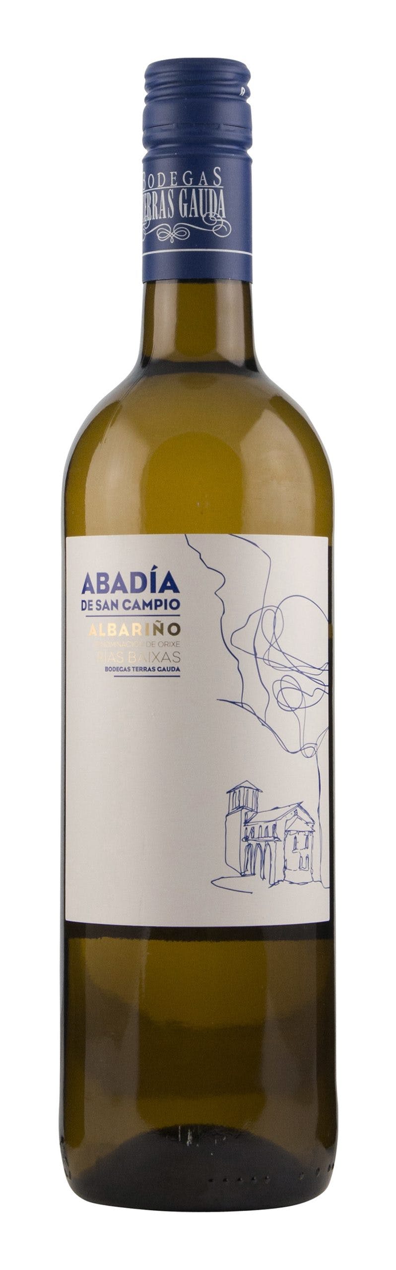 Spansk hvitvin albariño 511901 Terras Gauda Abadía de San Campio Albariño 2019