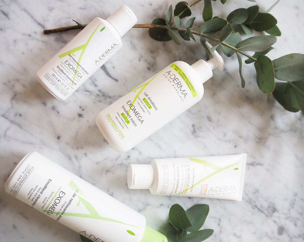 Produktene fra A-Derma Exomega virker lindrende på atopisk eksem.