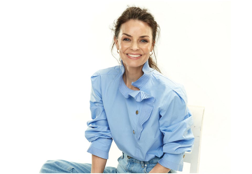 Agnes Kittelsen Exit NRK Tara cover skjorte Sandro