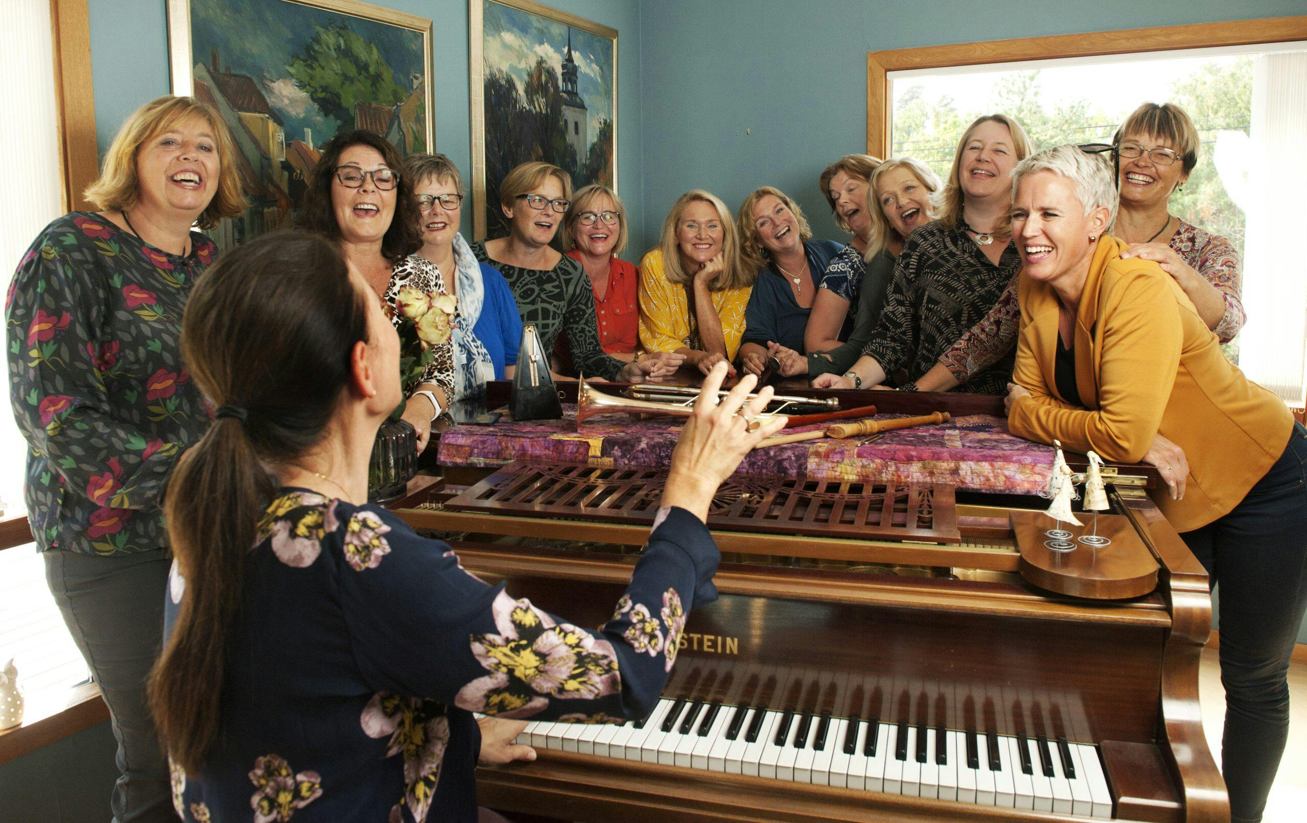 alle har en god sang stemme og sammen er de best naar de synger