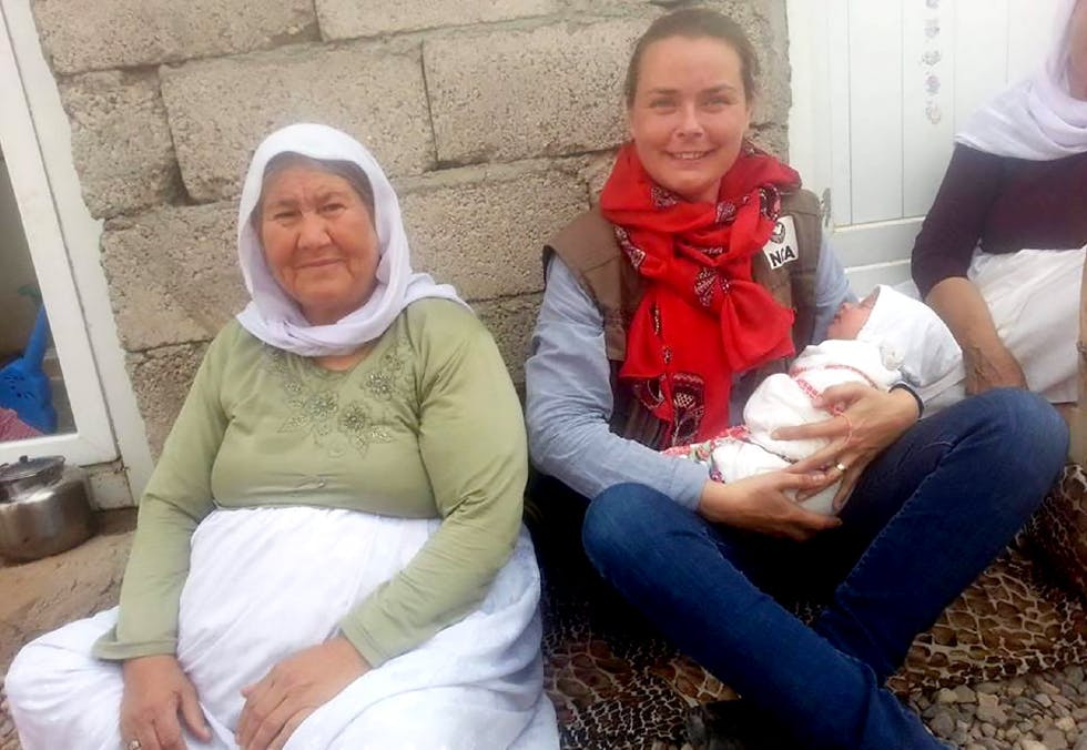 På flukt fra IS: hjelpearbeid