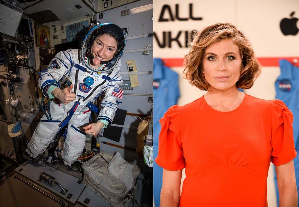 Nasa-astronauten Christina Koch setter ny kvinnelig romfartsrekord skuespiller Sonya Walger spiller i romfartsserien For All Mankind på Apple TV+
