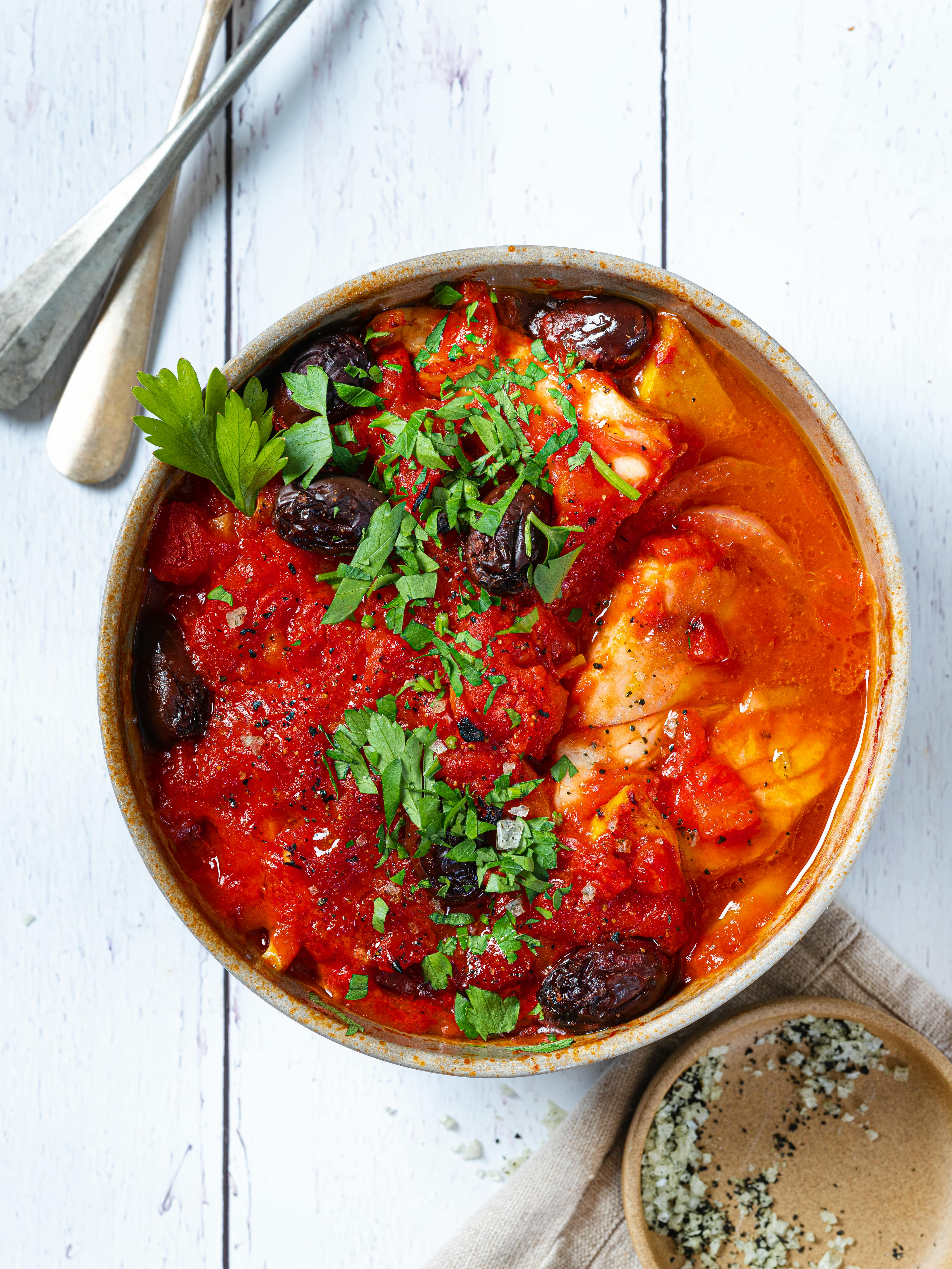 Bacalao med søtpoteter