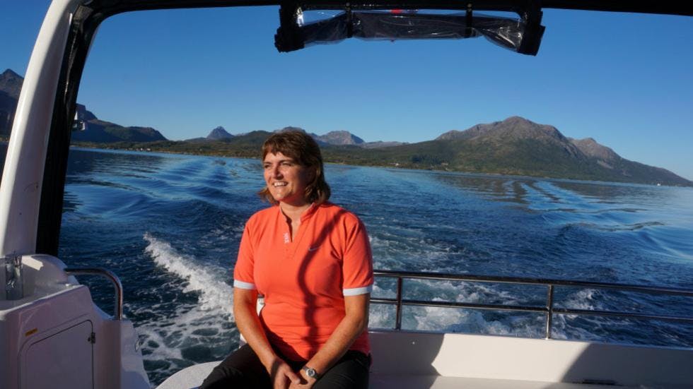 berit fra senja fjordhotell foto christine baglo