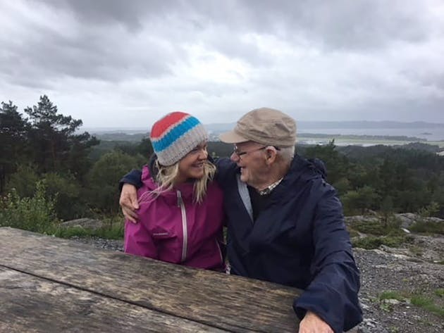 Bestefar var en stor støttespiller