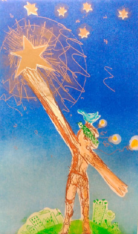 "Han som når stjernen sin" av Björg Thorallsdottir