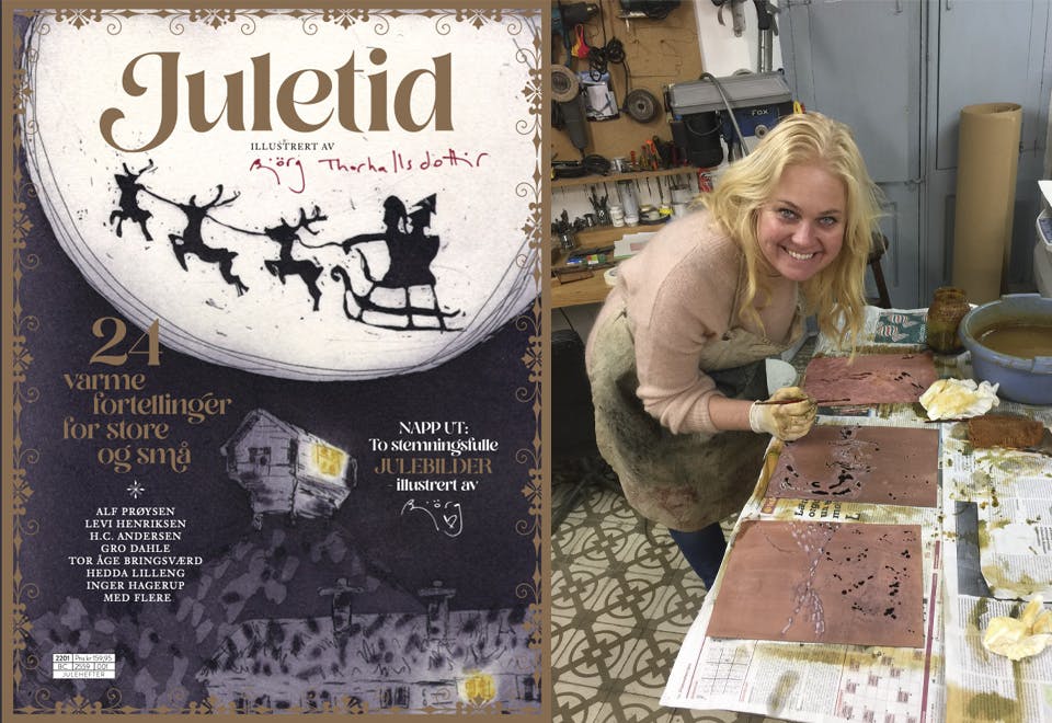 Björg Thorhallsdottir julehefte juletid