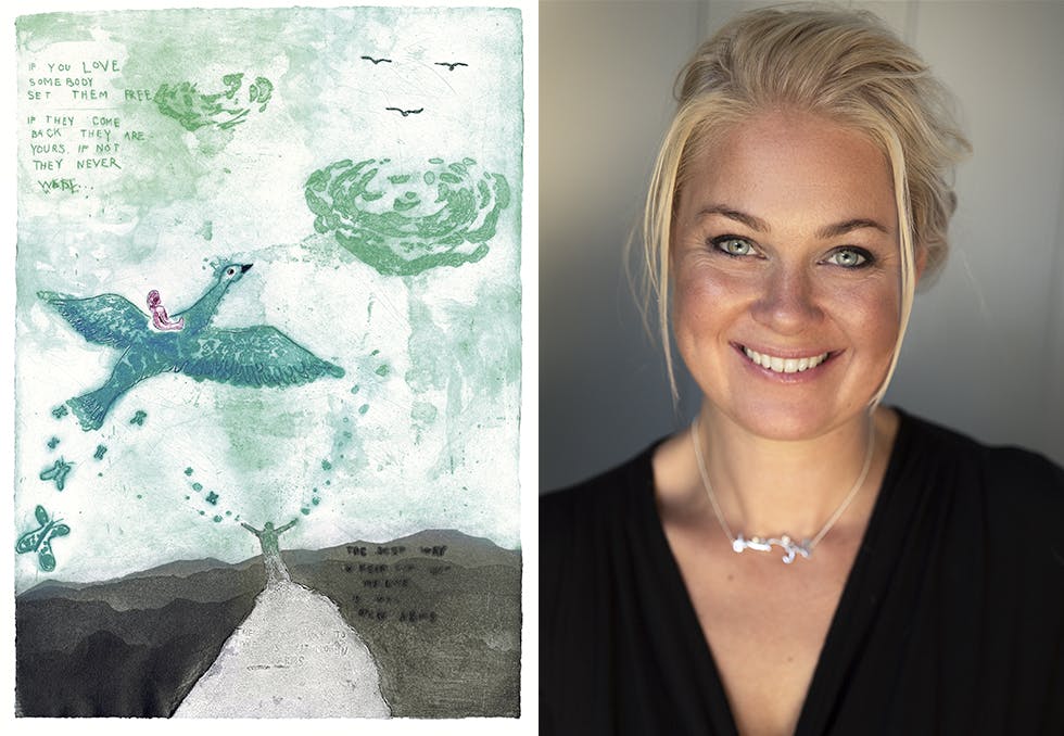 Kunstner Bjørg Thorhallsdottir