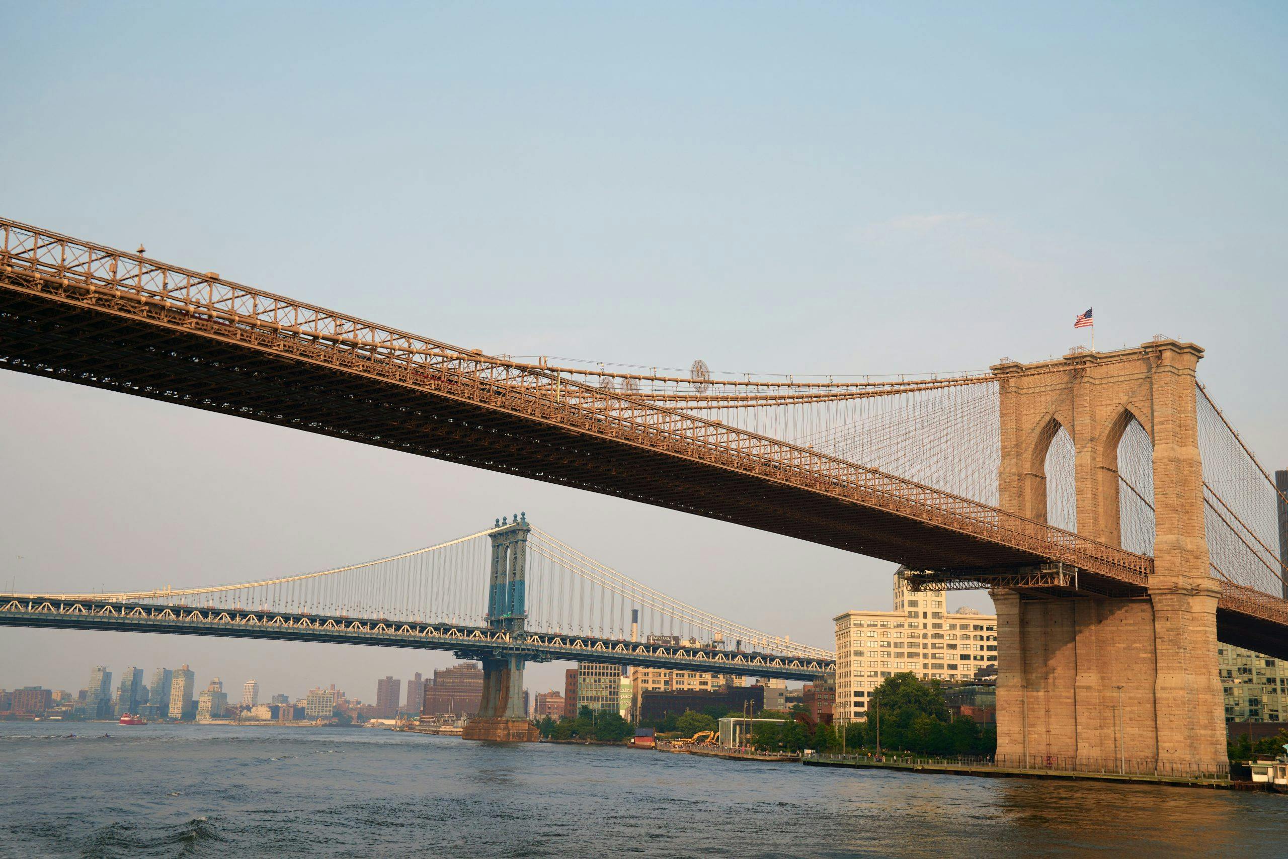 brooklyn bridge bredde Vakker utsikt fra Brooklyn Bridge