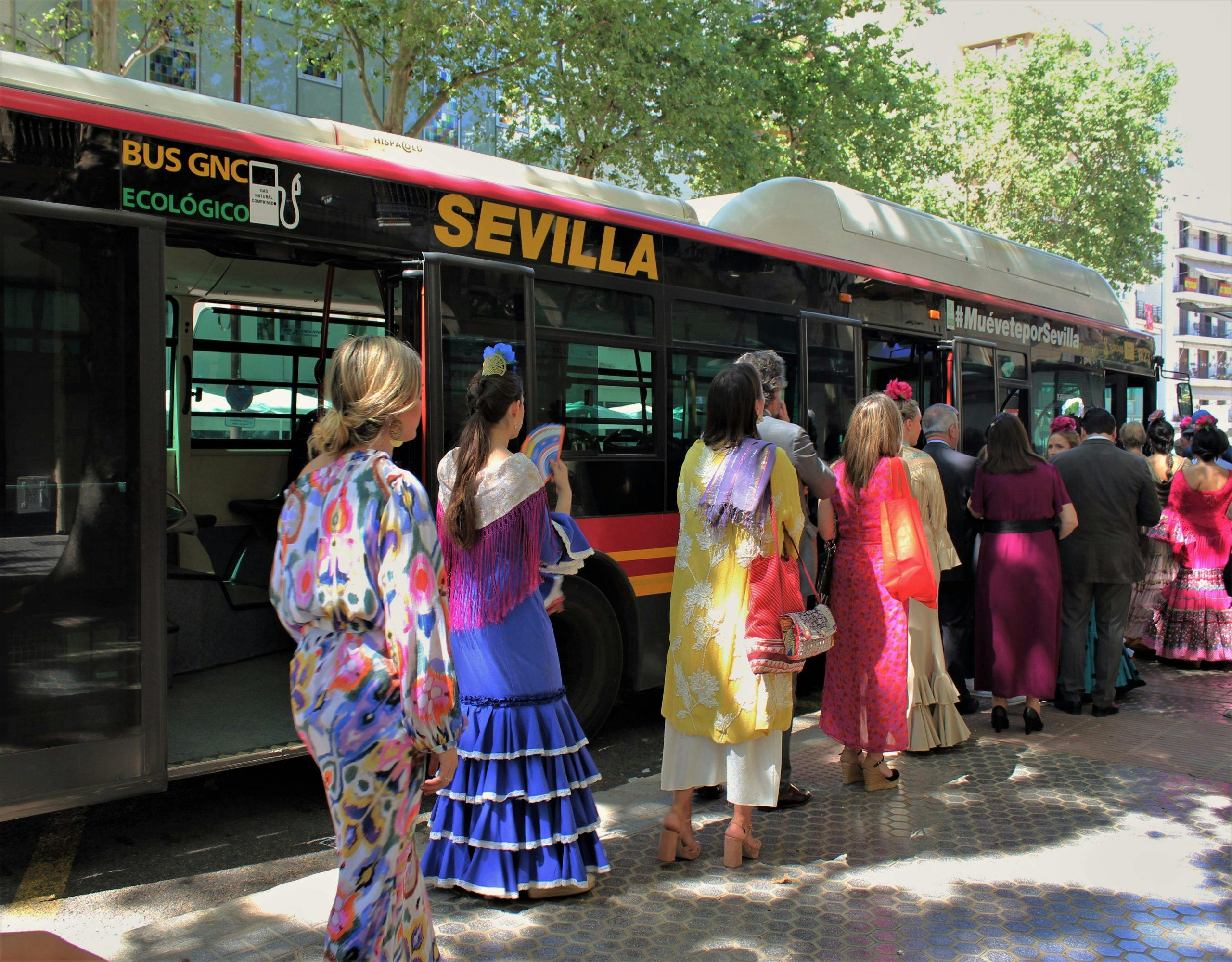 bussko i sevilla Sevilla kollektivtransport
