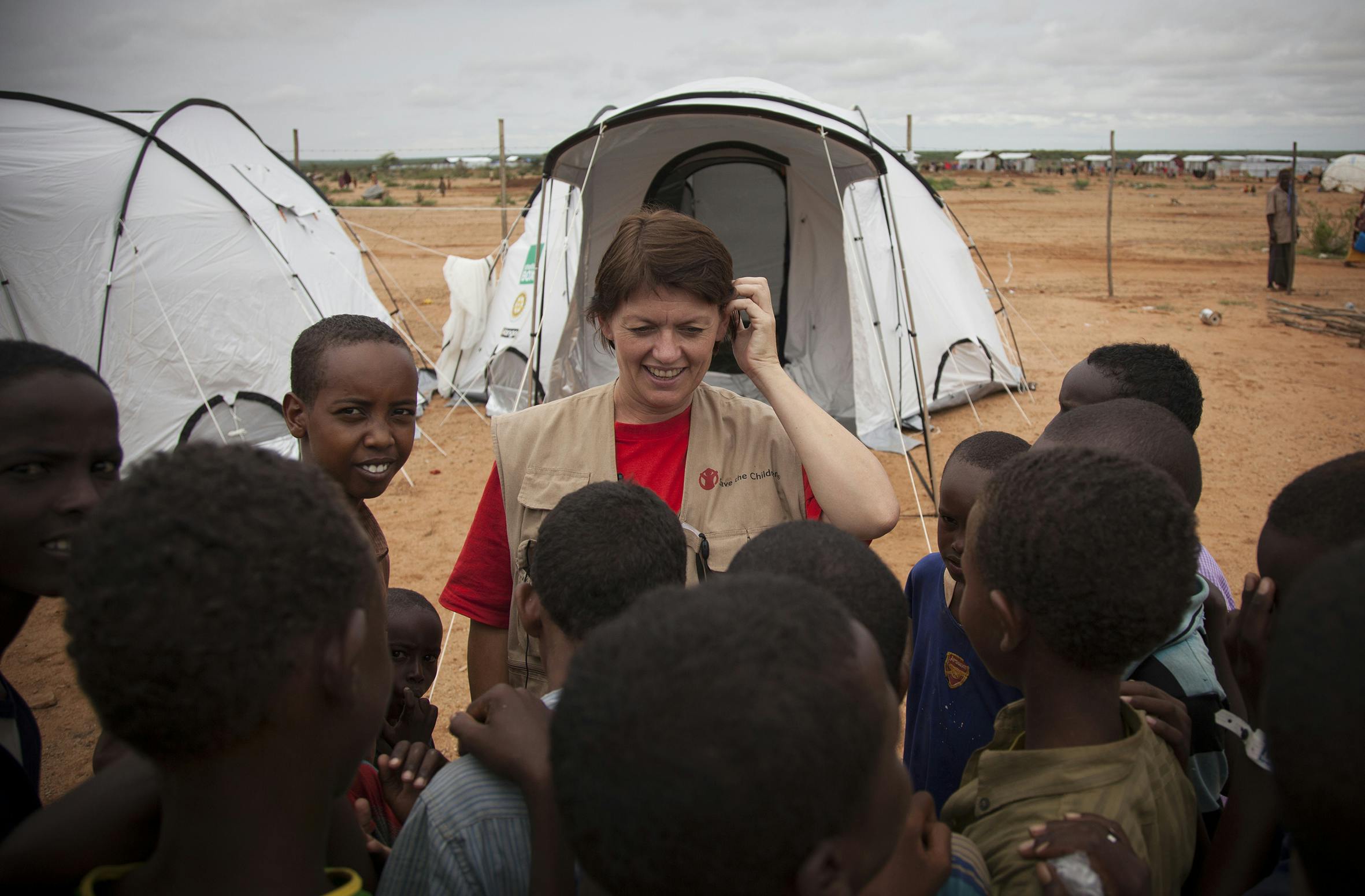 ch176914 randi saure and unaccompanied children eldwaOKlp Randi Saure, Redd Barna