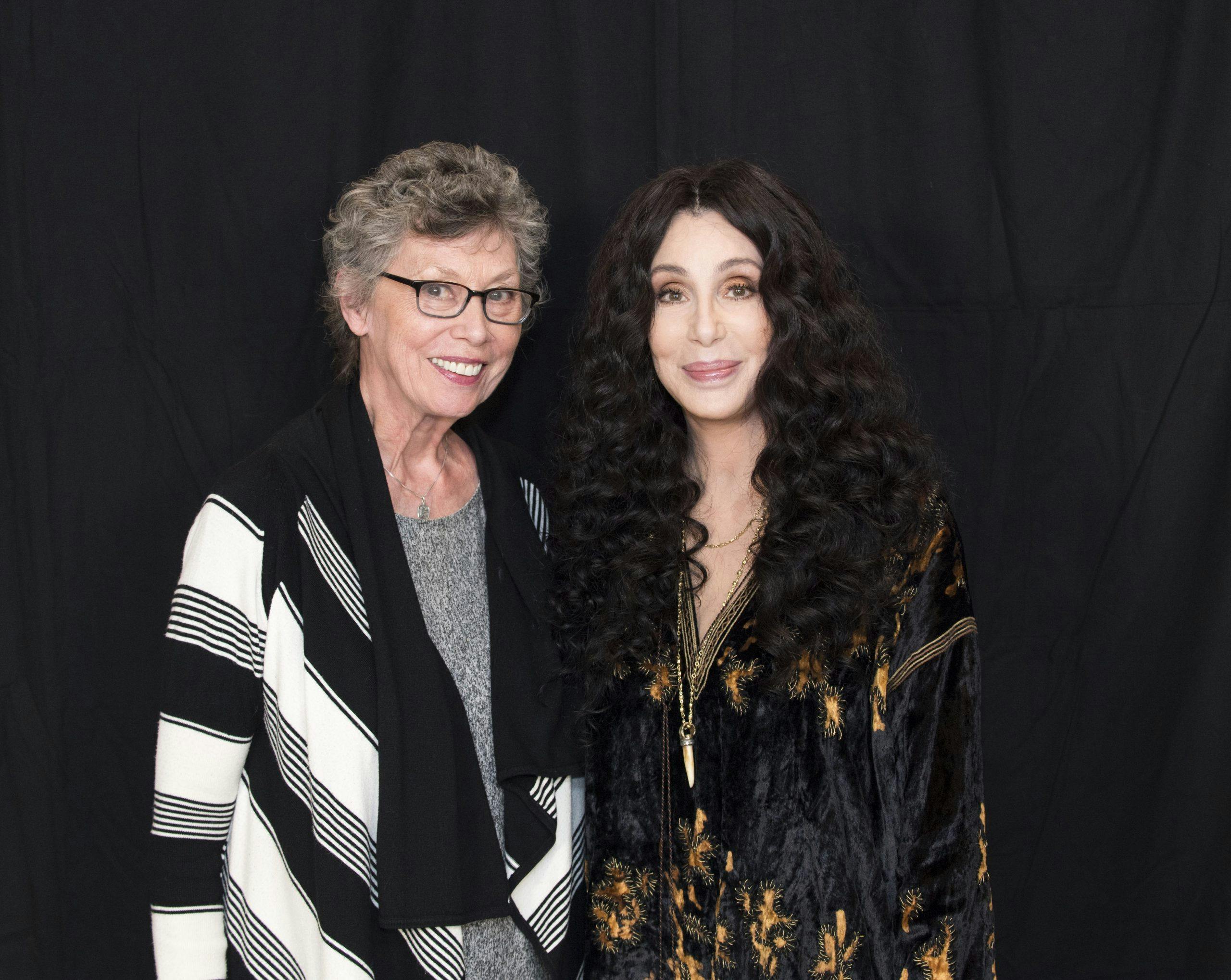 Cher og Hollywood-reporter Aud Berggren
