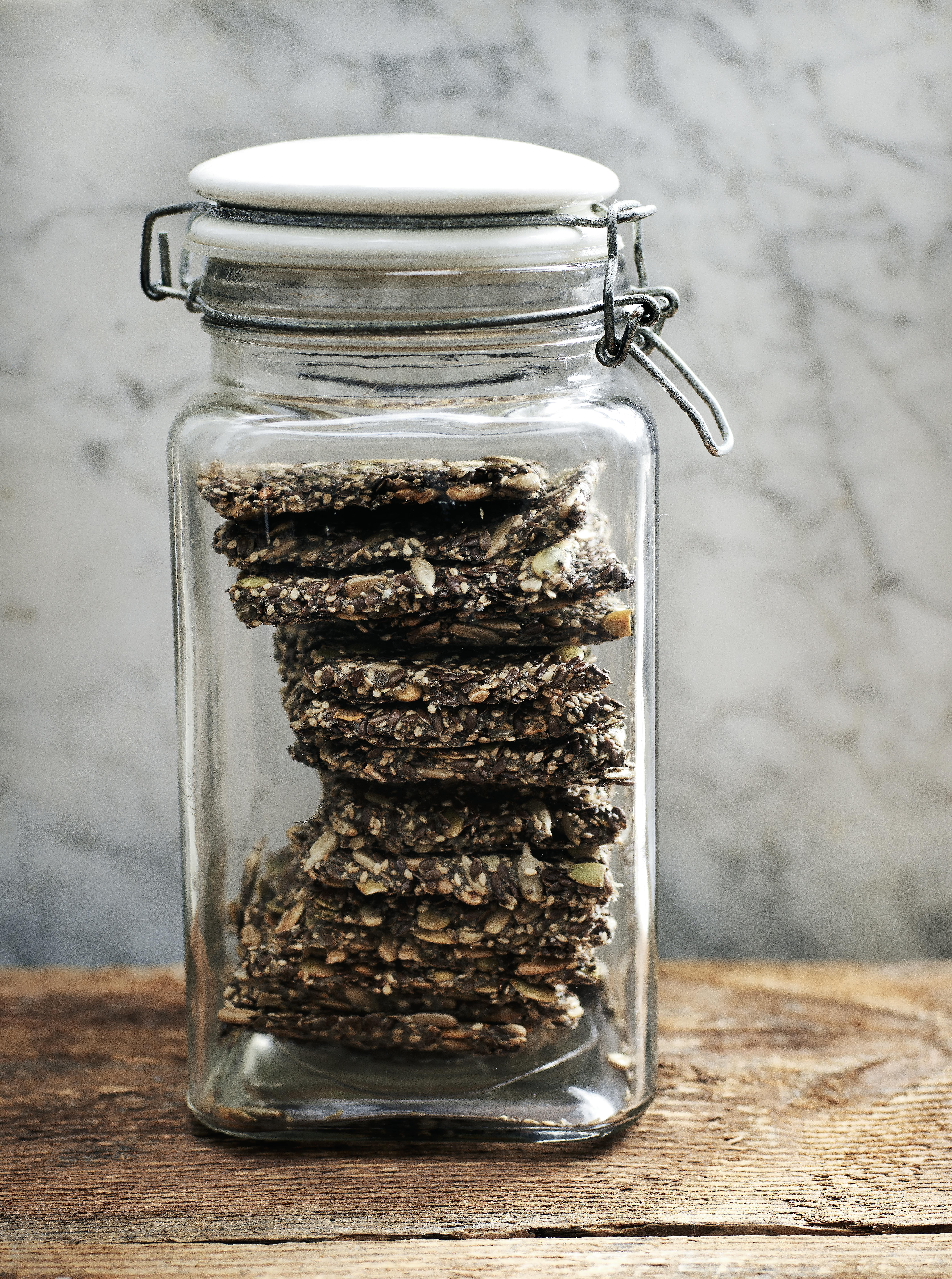 keto diett chia knekkebrød