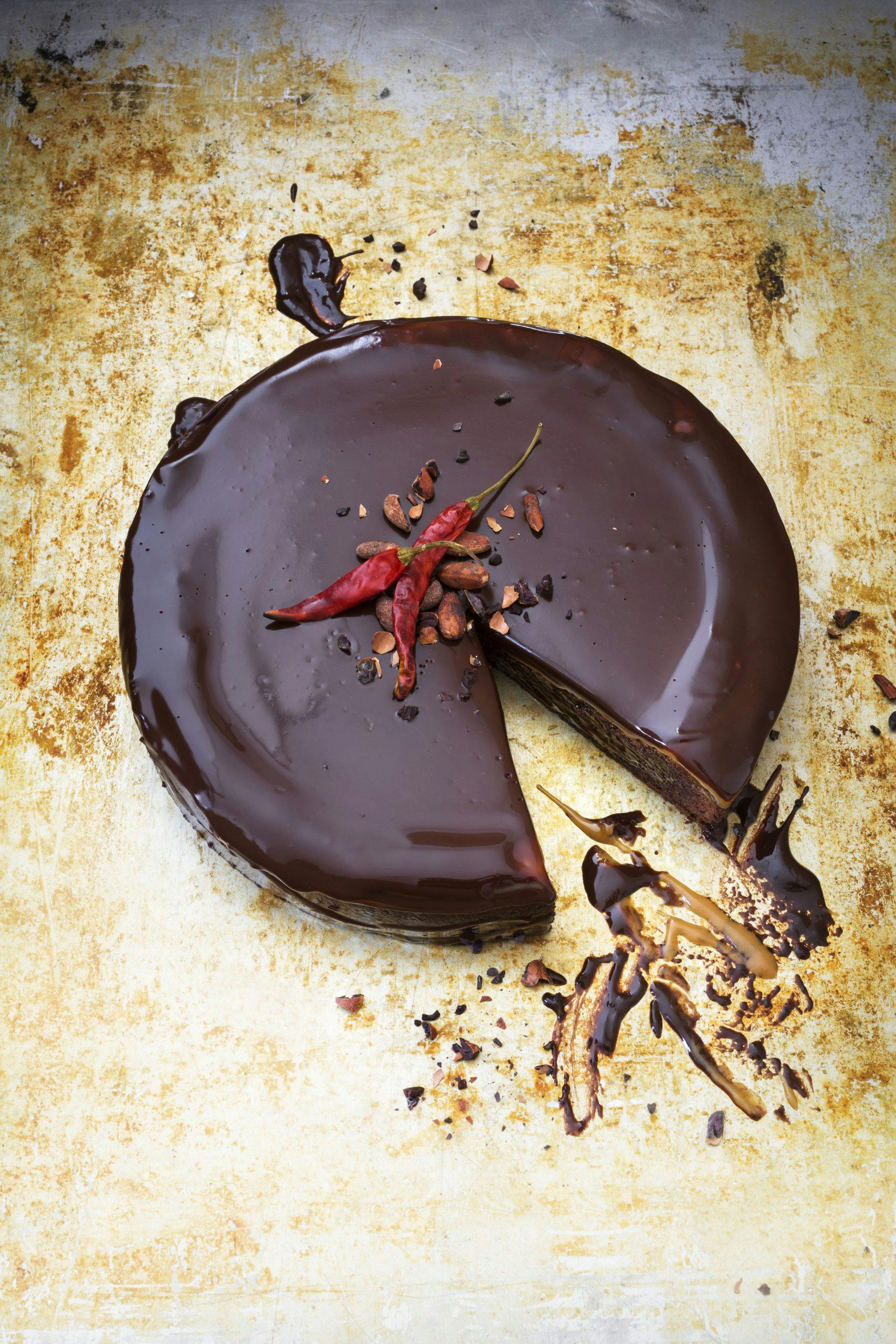 Sjokoladekake med chilli