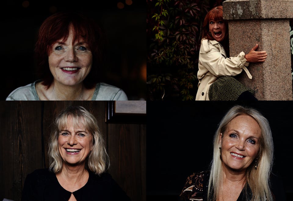 Mari Maurstad, Guri Schanke, Marianne Krogness Rigmor Galtung 