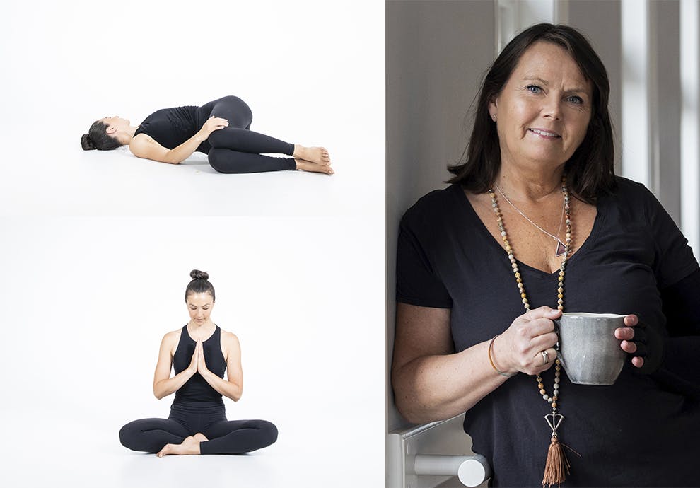 enkle yogaøvelser hjemme