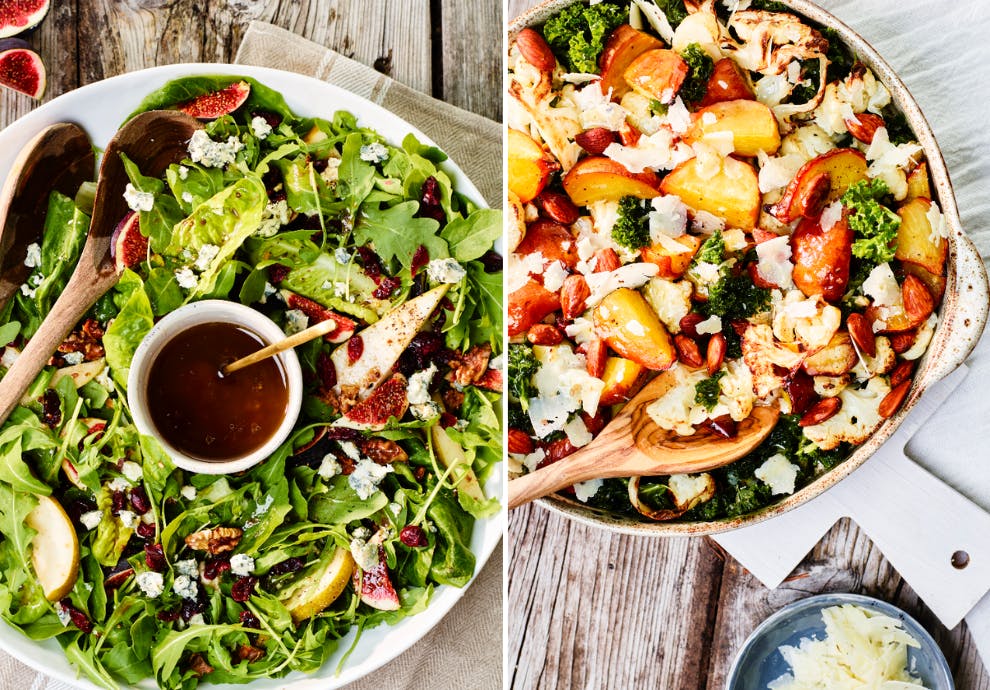 salater tilbehør julemat