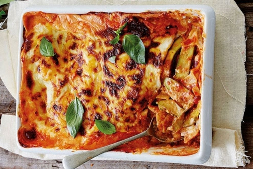 lasagne med squash