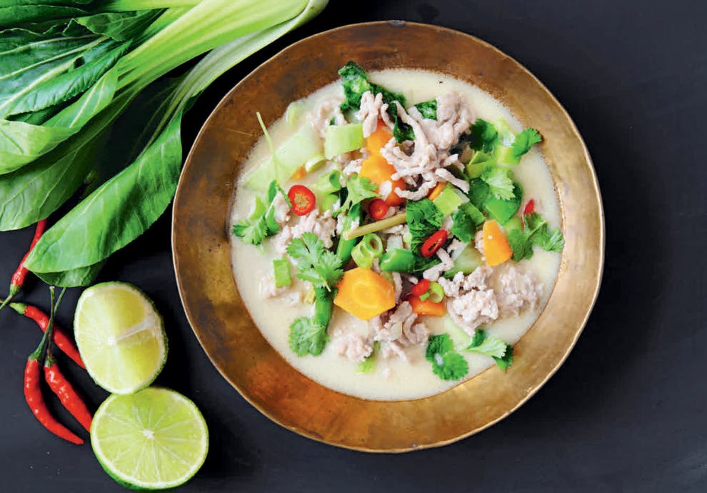 Enkel suppe thai 