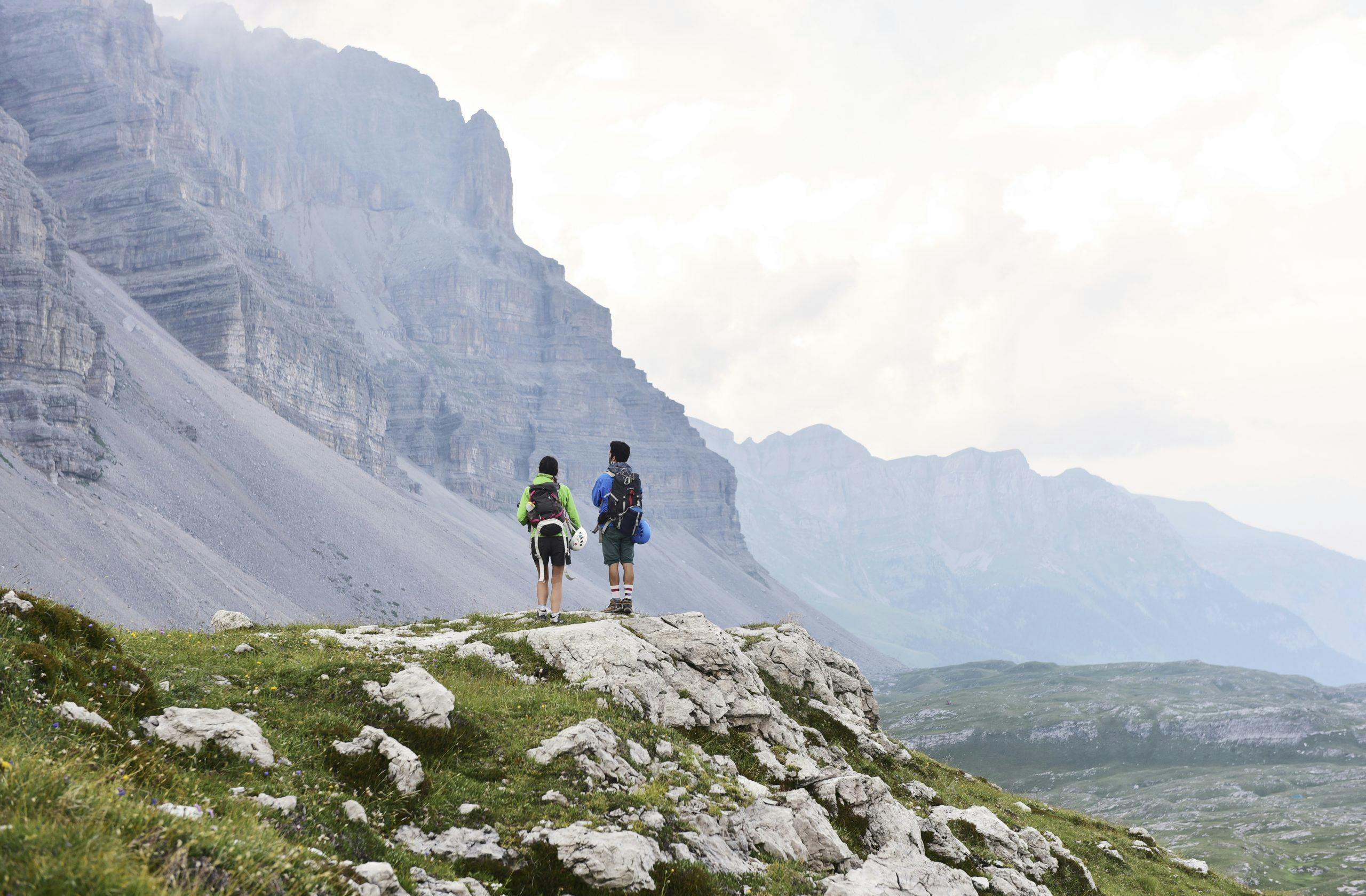 Vakker utsikt fra Madonna di Campiglio
