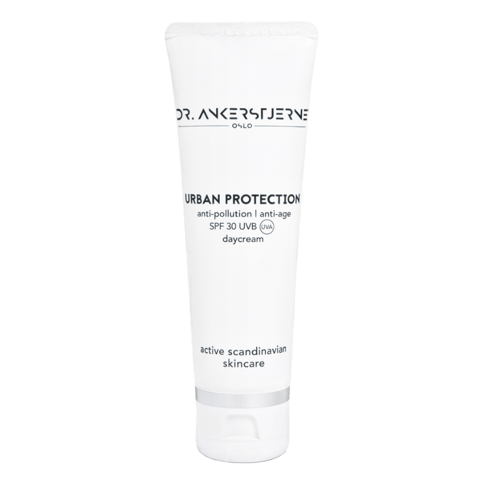 drankerstjerne urban protection daycream front Dr.Ankerstjerne, URBAN PROTECTION daycream SPF30+UVA-PF, 50 ml, 850 kr
